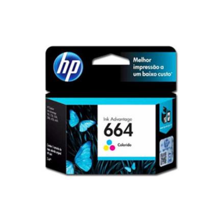 Tinta HP 664 Tricolor