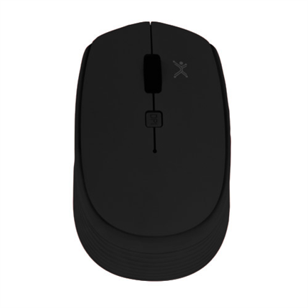 Mouse Inalámbrico Óptico Perfect Choice Ergonómico Color Negro