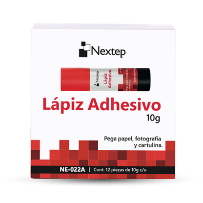 Lapiz Adhesivo Nextep 10 Gramos C/12